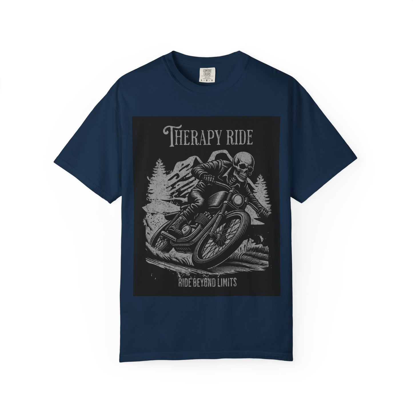 Unisex T-shirt therapy ride beyond limits