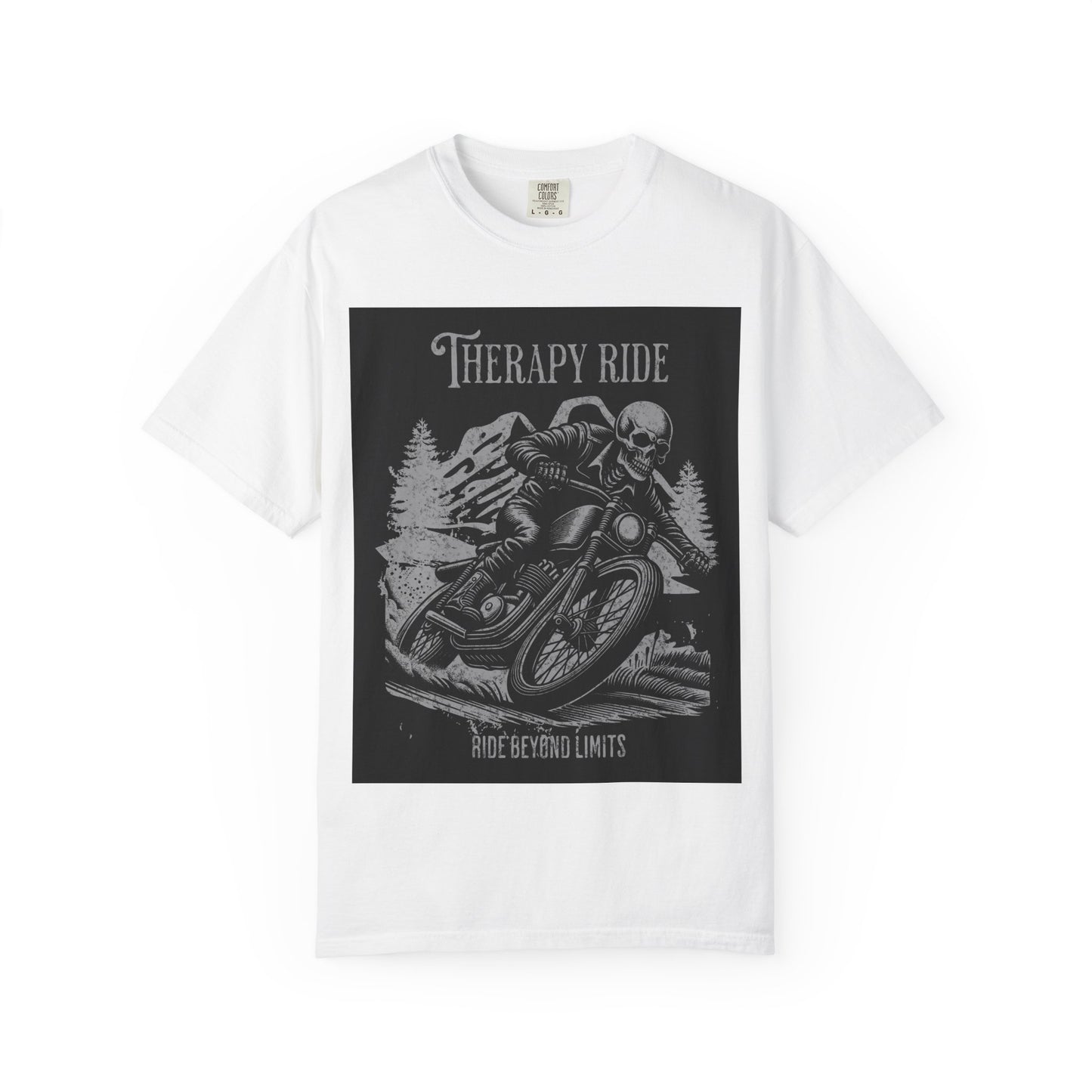 Unisex T-shirt therapy ride beyond limits