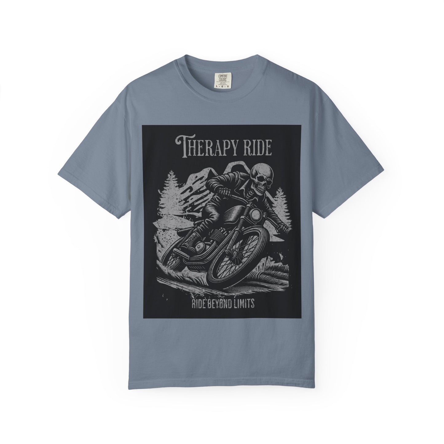 Unisex T-shirt therapy ride beyond limits