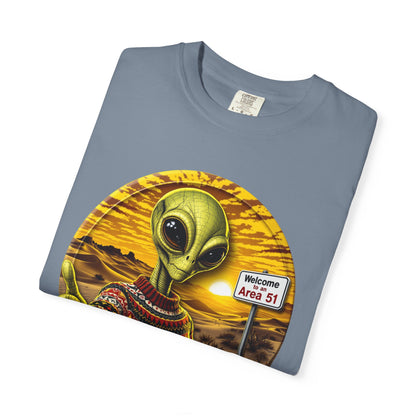 Area 51 Alien Ugly Sweater T-shirt, Extraterrestrial Graphic Tee, UFO Lover Gift, Funny Space Shirt, Ayy Lmao Clothing, Alien Abduction