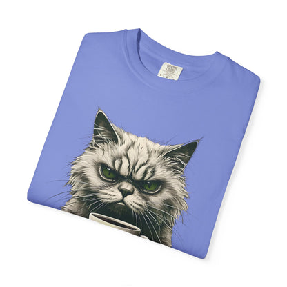 Grumpy Morning Cat Unisex T-shirt