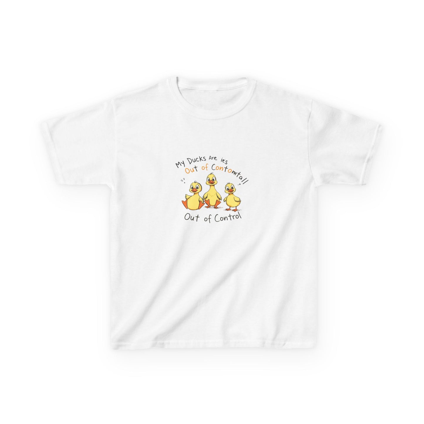 Ducks Out of Control Kids Tee