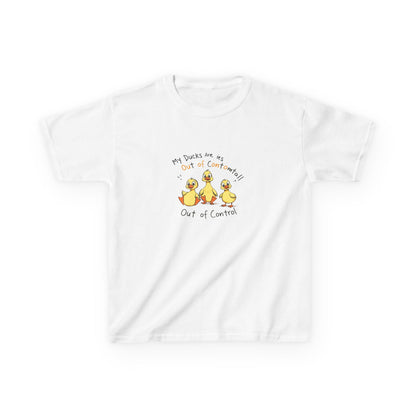 Ducks Out of Control Kids Tee