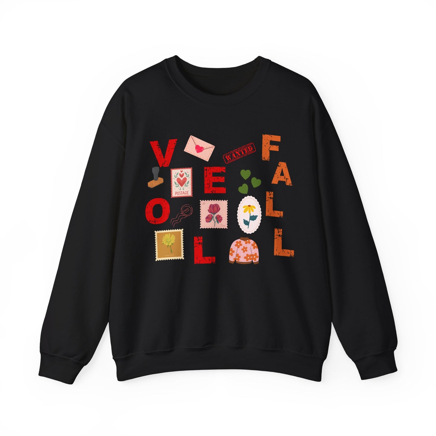 Crewneck Sweatshirt Love Fall - Unisex