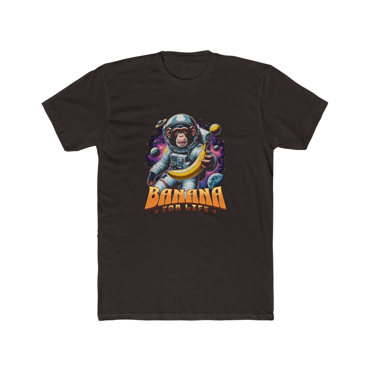 Unisex Cotton Crew Tee Banana for life