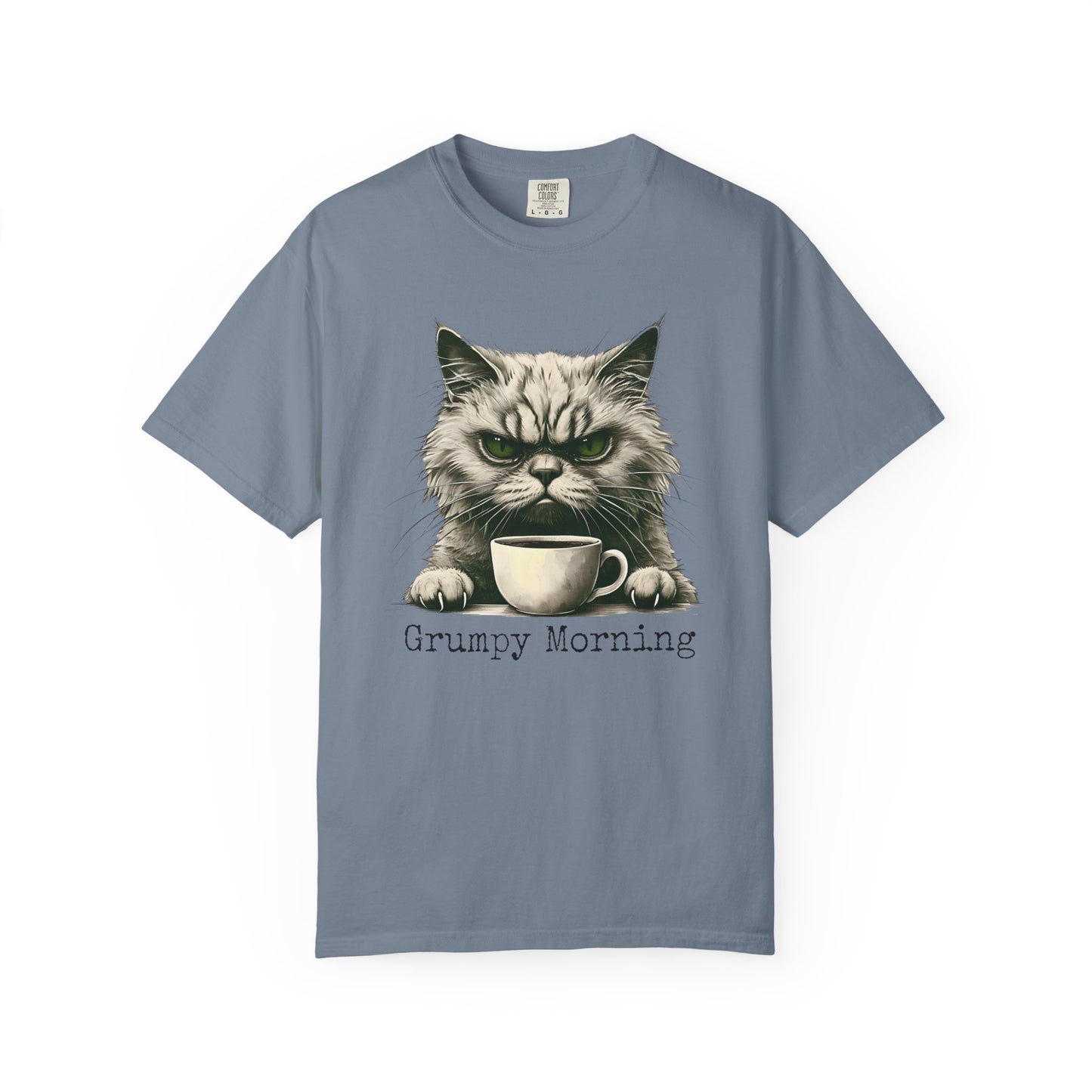Grumpy Morning Cat Unisex T-shirt