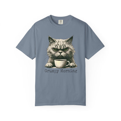 Grumpy Morning Cat Unisex T-shirt