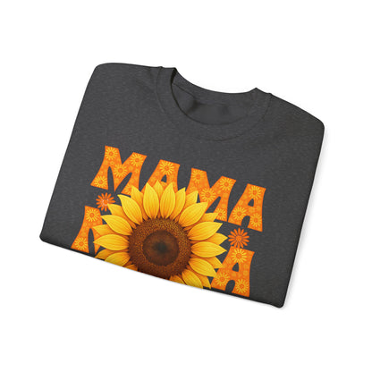 Mama Sweatshirt, Mother's Day Gift, Floral Crewneck Jumper, Gift for Mom, Cute Mom Apparel, Cozy Motherhood Pullover
