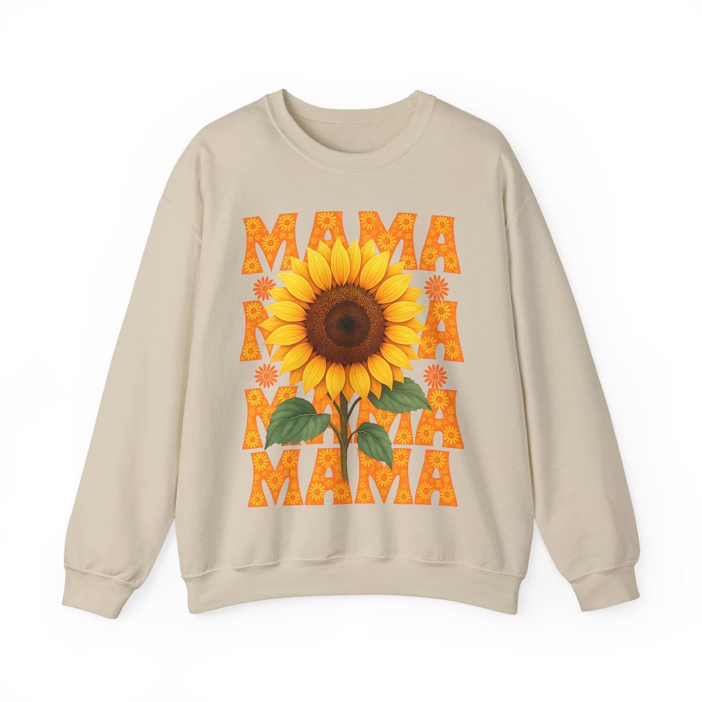 Mama Sweatshirt, Mother's Day Gift, Floral Crewneck Jumper, Gift for Mom, Cute Mom Apparel, Cozy Motherhood Pullover