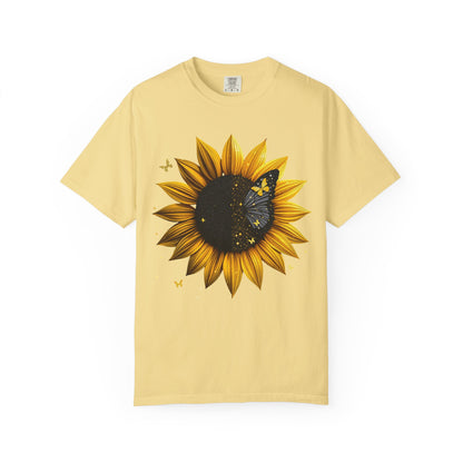 Sunflower Unisex T-shirt, Yellow Flower Tee, Floral Shirt, Botanical Top, Nature Lover Gift