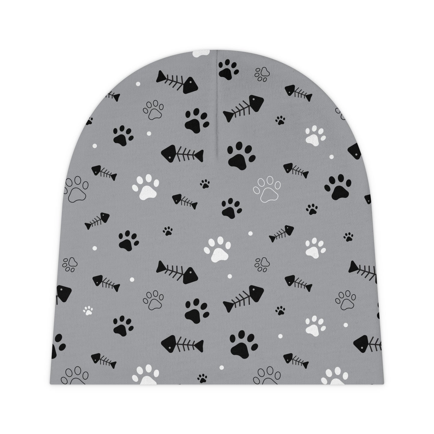 Baby Beanie - Cat Paw Knit Hat,  Animal Lover Gift