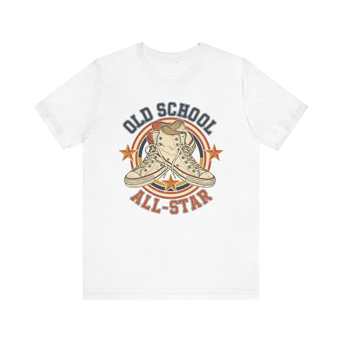 Old School All Star Tee, Retro T-Shirt, Vintage Graphic Tee, 90s Style Shirt, Classic Unisex Top