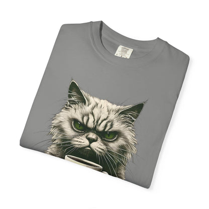 Grumpy Morning Cat Unisex T-shirt