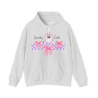 Spooky and Cute Pink Ghosts Unisex Hoodie - Halloween Sweatshirt, Gender-Neutral Pullover, Scary & Adorable Top