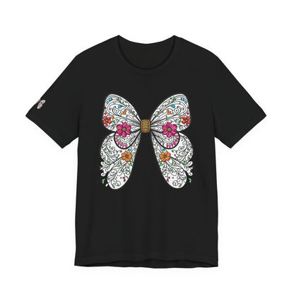 T-Shirt Butterfly , Nature Lover Tee, Spring Graphic Top, Garden Inspired Shirt, Unisex Insect Design