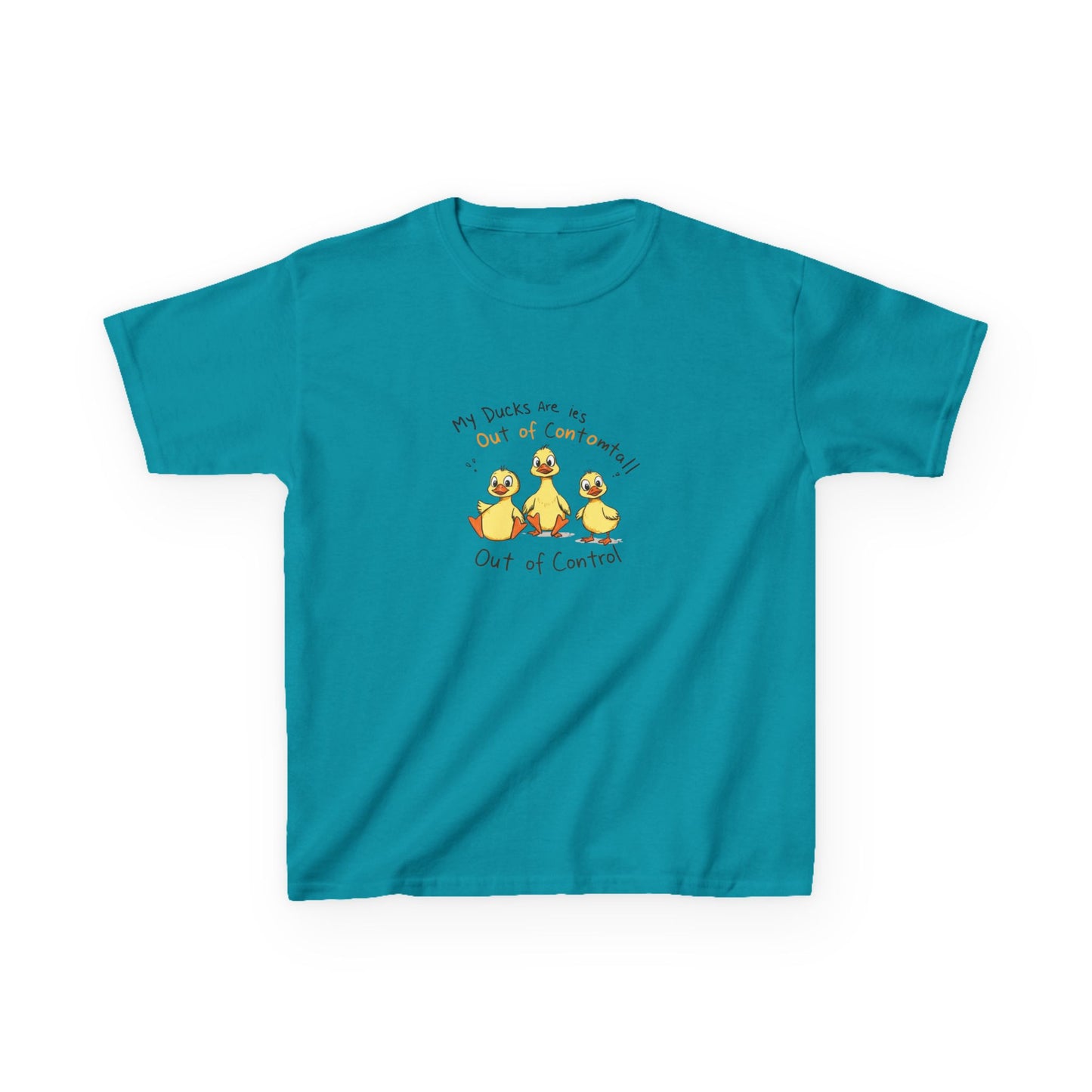 Ducks Out of Control Kids Tee