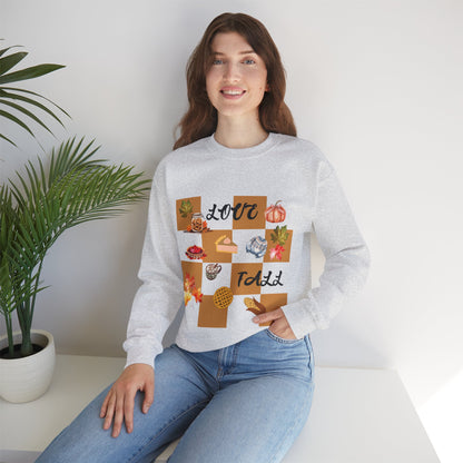 Love Fall Cozy Unisex Sweatshirt - Gildan Heavy Blend™