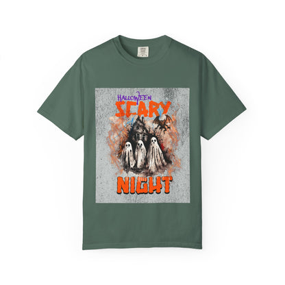 Ghostly Halloween Night Unisex T-shirt