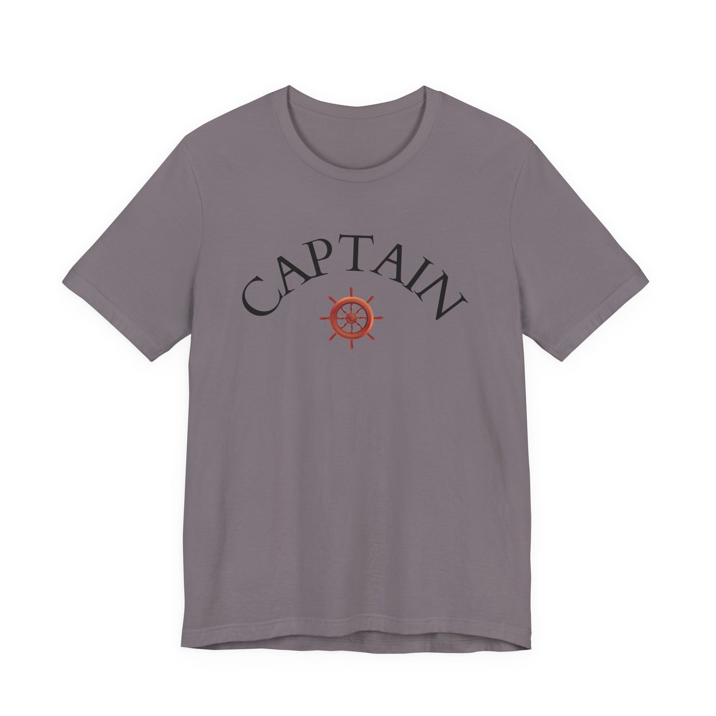 T-Shirt Captain, Nautical Graphic Tee, Sea Lover Shirt, Sailor Theme Top, Unisex Beach Style