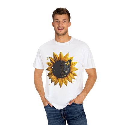 Sunflower Unisex T-shirt, Yellow Flower Tee, Floral Shirt, Botanical Top, Nature Lover Gift