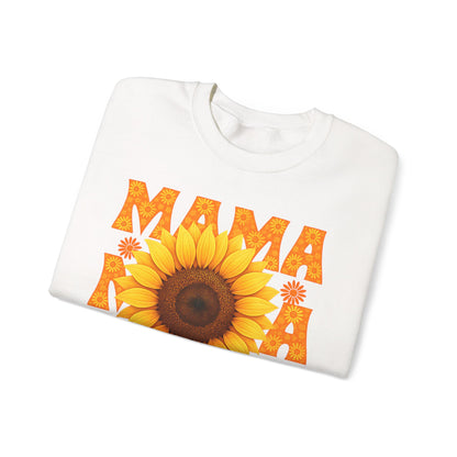 Mama Sweatshirt, Mother's Day Gift, Floral Crewneck Jumper, Gift for Mom, Cute Mom Apparel, Cozy Motherhood Pullover