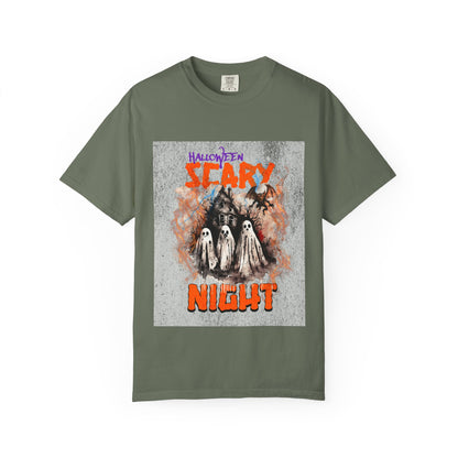 Ghostly Halloween Night Unisex T-shirt