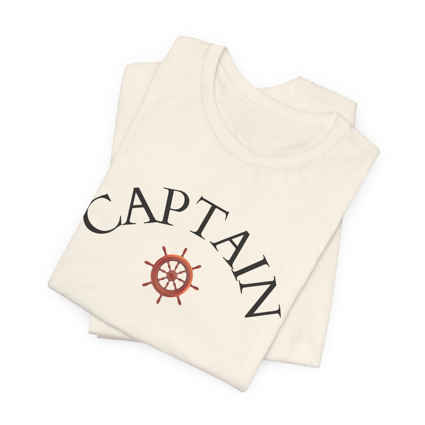 T-Shirt Captain, Nautical Graphic Tee, Sea Lover Shirt, Sailor Theme Top, Unisex Beach Style
