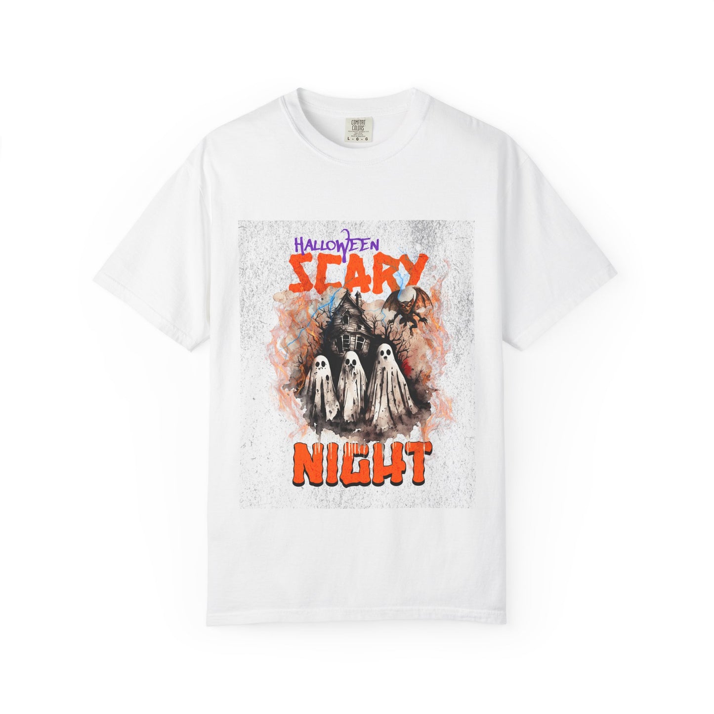 Ghostly Halloween Night Unisex T-shirt