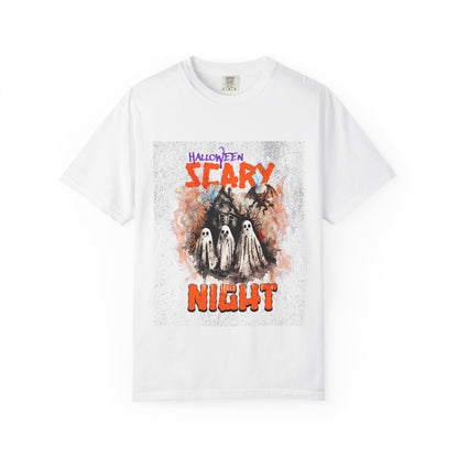 Ghostly Halloween Night Unisex T-shirt