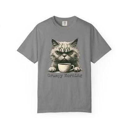Grumpy Morning Cat Unisex T-shirt