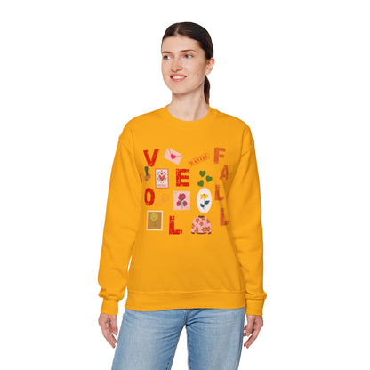 Crewneck Sweatshirt Love Fall - Unisex