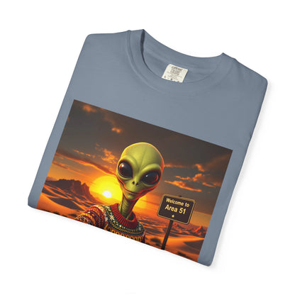 T-Shirt Alien Ugly Sweater,  Area 51 Christmas Tee, Funny Extraterrestrial Shirt, UFO Lover Gift, Space Holiday Top