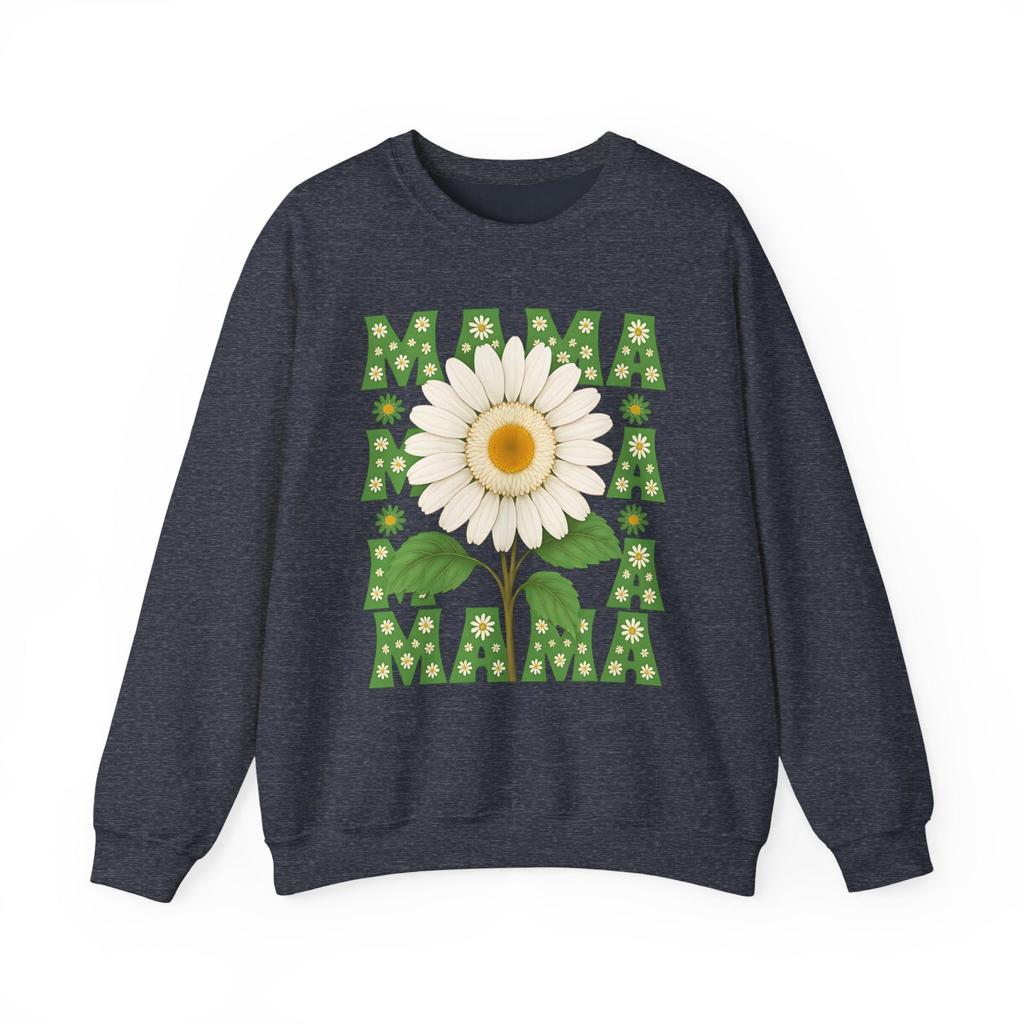 Mama Sweatshirt, Mother's Day Gift, Unisex Crewneck Jumper, Floral Top, Mom Birthday Present, Spring Outerwear,