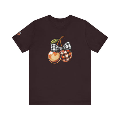 Cherry Embroidery Illusion Shirt