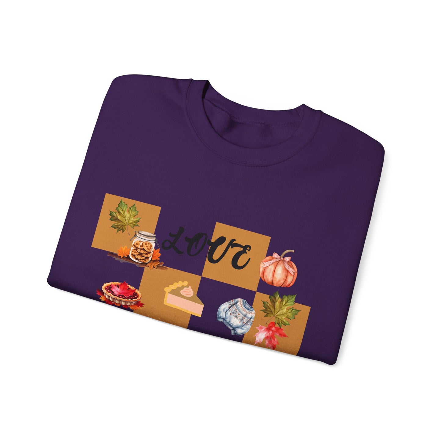 Love Fall Cozy Unisex Sweatshirt - Gildan Heavy Blend™