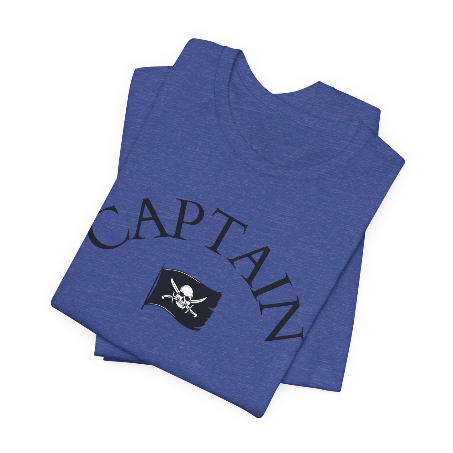 T-Shirt Captain  Nautical Graphic Tee, Sea Lover Shirt, Sailor Theme Top, Unisex Beach Style