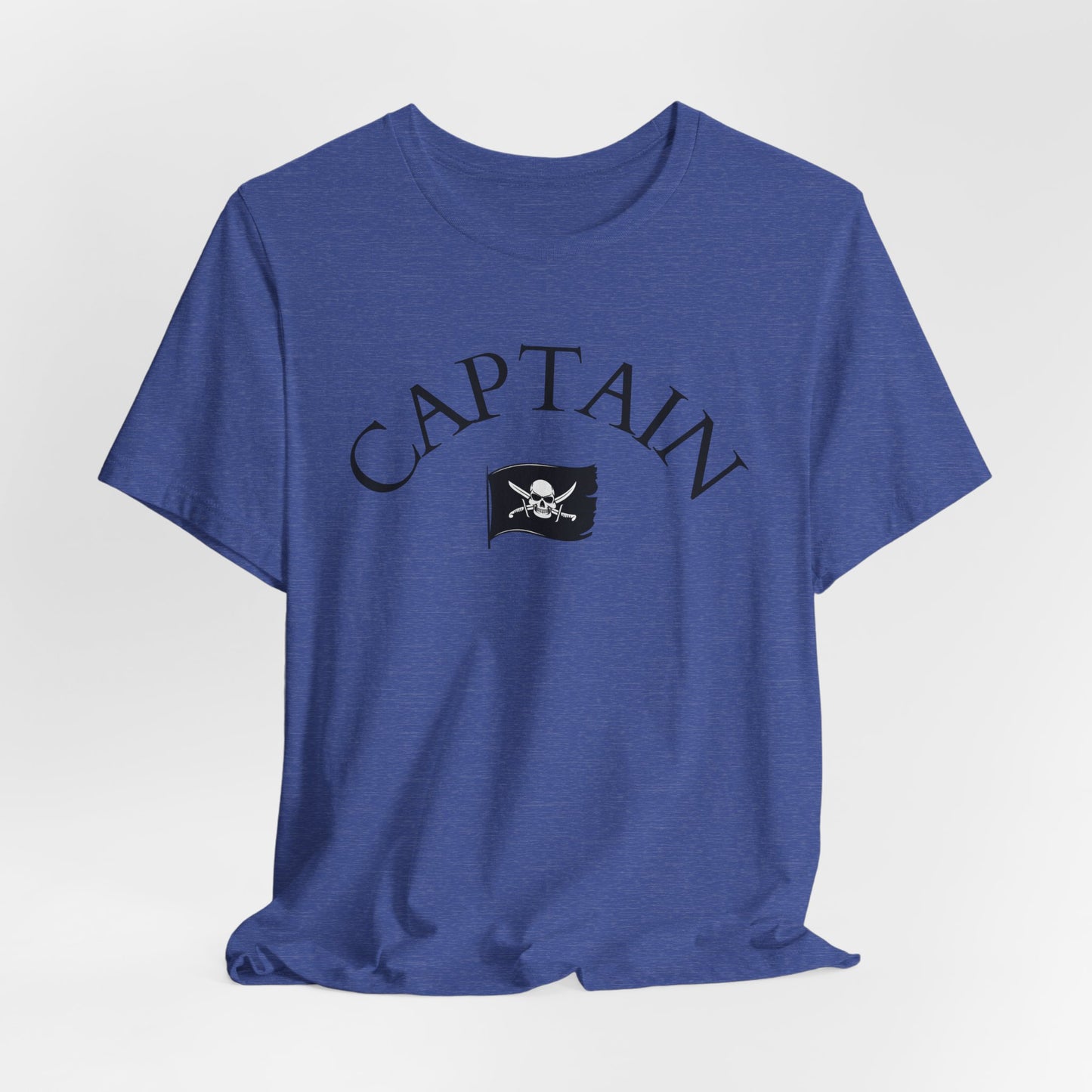 T-Shirt Captain  Nautical Graphic Tee, Sea Lover Shirt, Sailor Theme Top, Unisex Beach Style