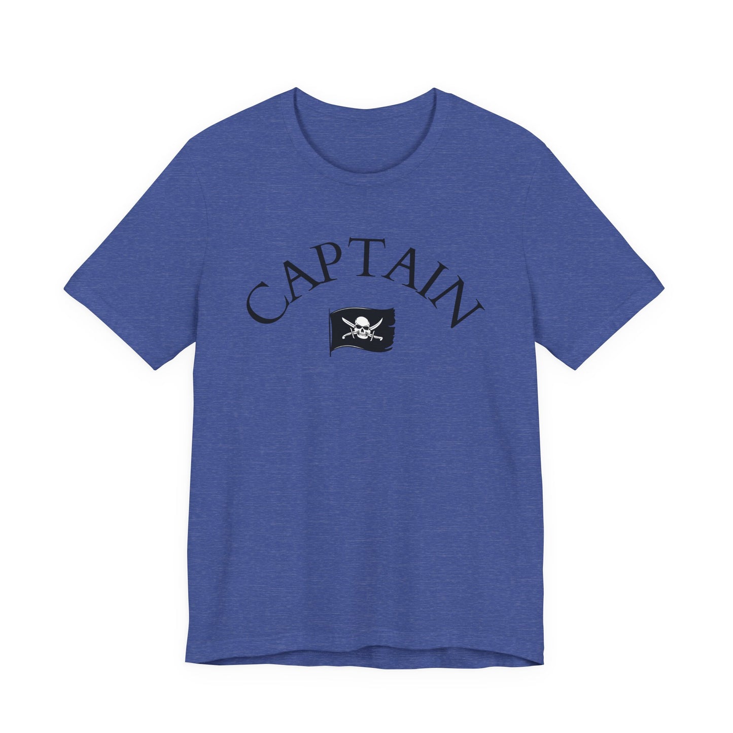 T-Shirt Captain  Nautical Graphic Tee, Sea Lover Shirt, Sailor Theme Top, Unisex Beach Style