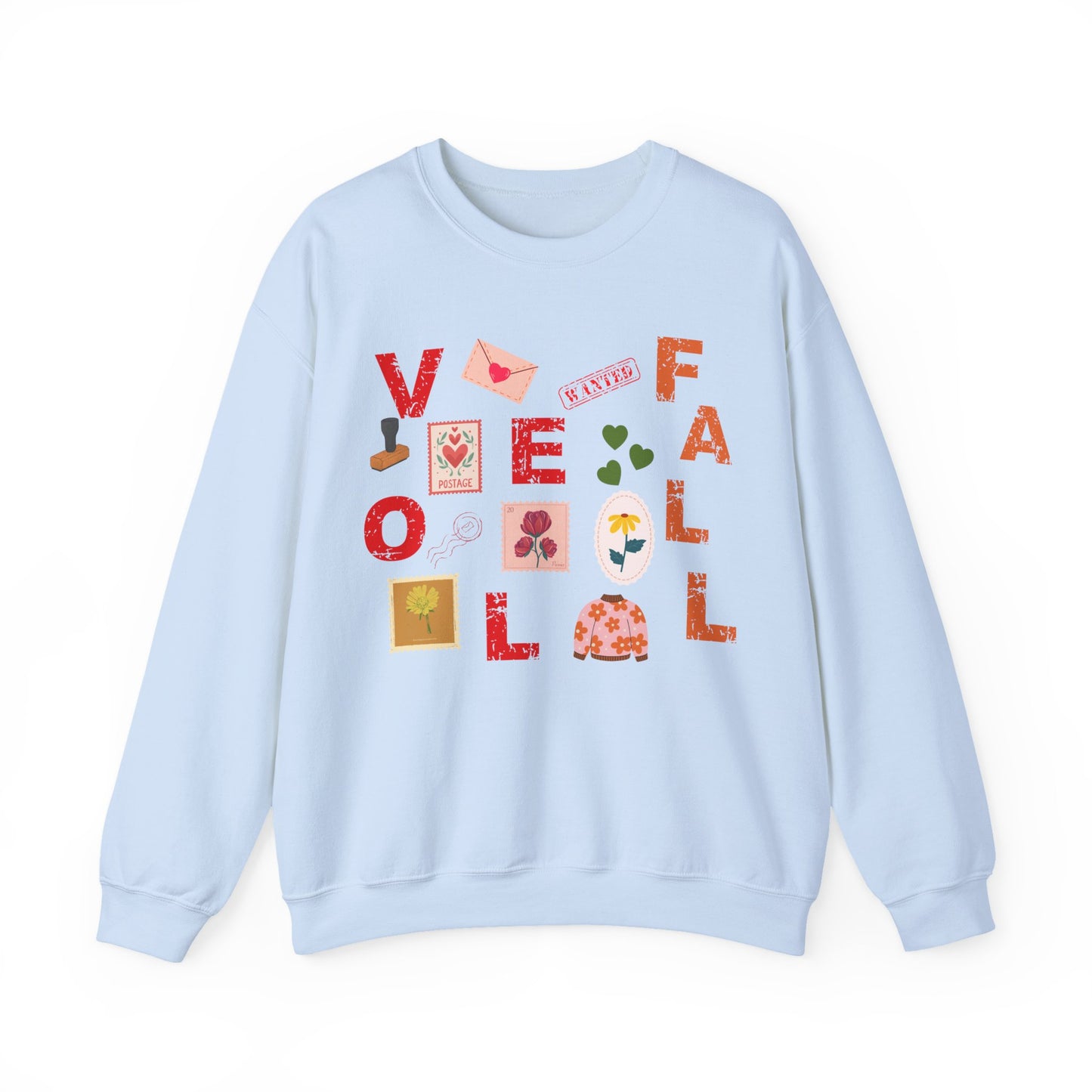 Crewneck Sweatshirt Love Fall - Unisex
