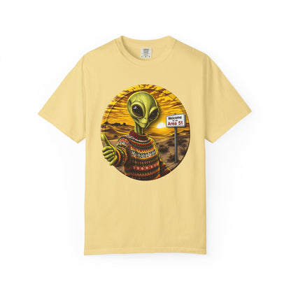Area 51 Alien Ugly Sweater T-shirt, Extraterrestrial Graphic Tee, UFO Lover Gift, Funny Space Shirt, Ayy Lmao Clothing, Alien Abduction