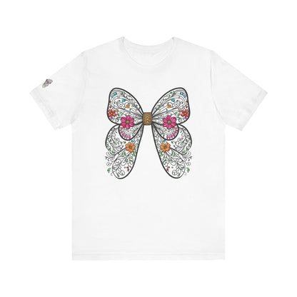 Butterfly Unisex Tee, Nature Lover Shirt, Spring Graphic Top, Insect Print T-Shirt, Garden Theme Clothing