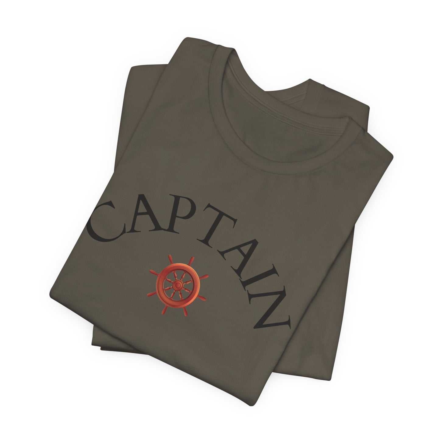 T-Shirt Captain, Nautical Graphic Tee, Sea Lover Shirt, Sailor Theme Top, Unisex Beach Style