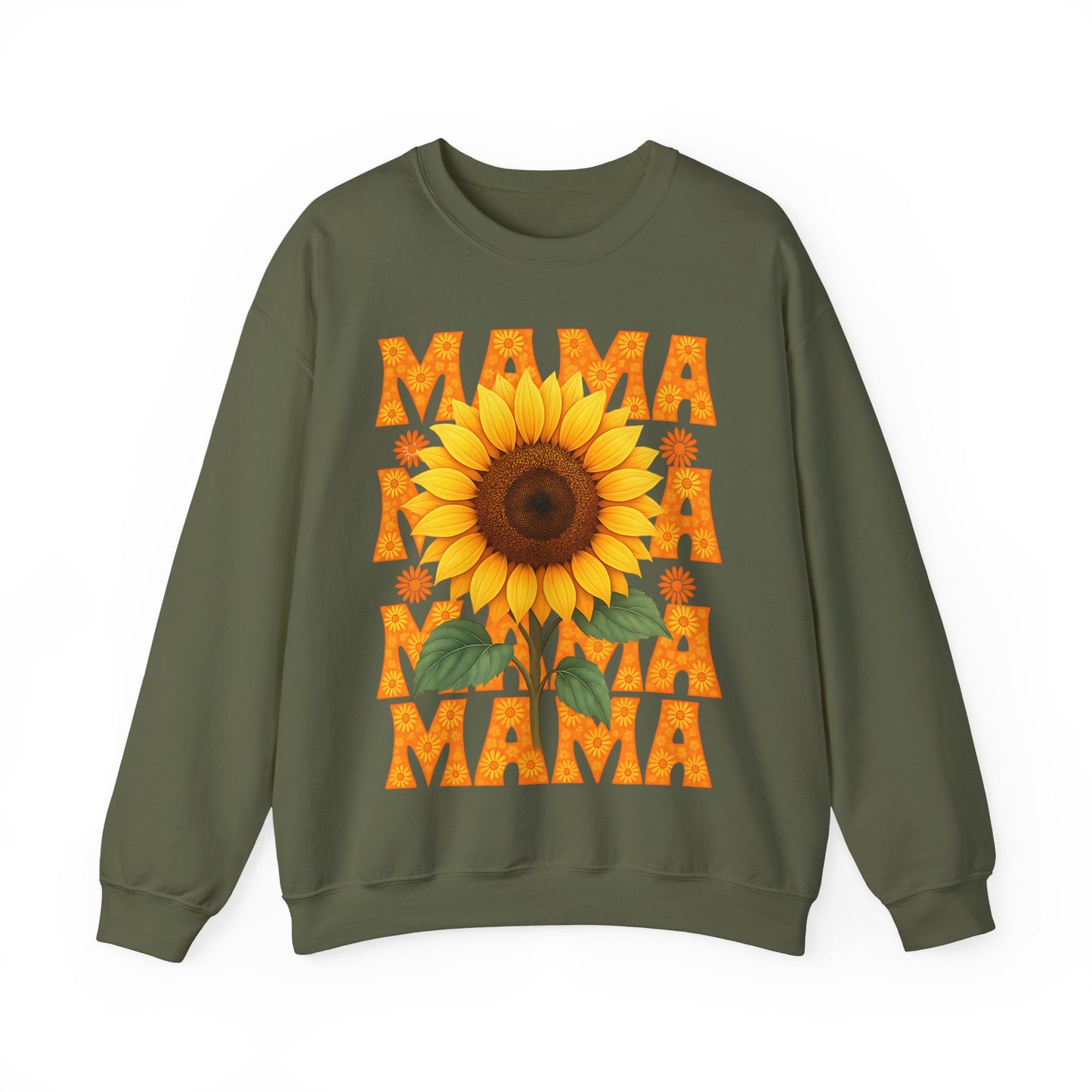 Mama Sweatshirt, Mother's Day Gift, Floral Crewneck Jumper, Gift for Mom, Cute Mom Apparel, Cozy Motherhood Pullover