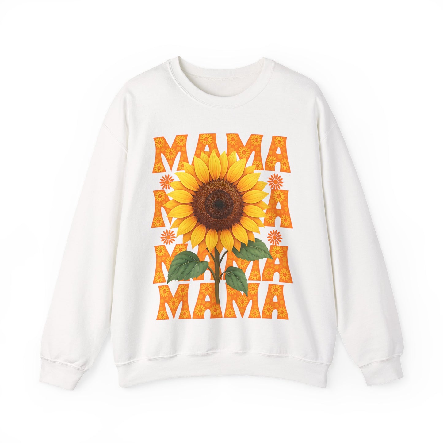 Mama Sweatshirt, Mother's Day Gift, Floral Crewneck Jumper, Gift for Mom, Cute Mom Apparel, Cozy Motherhood Pullover