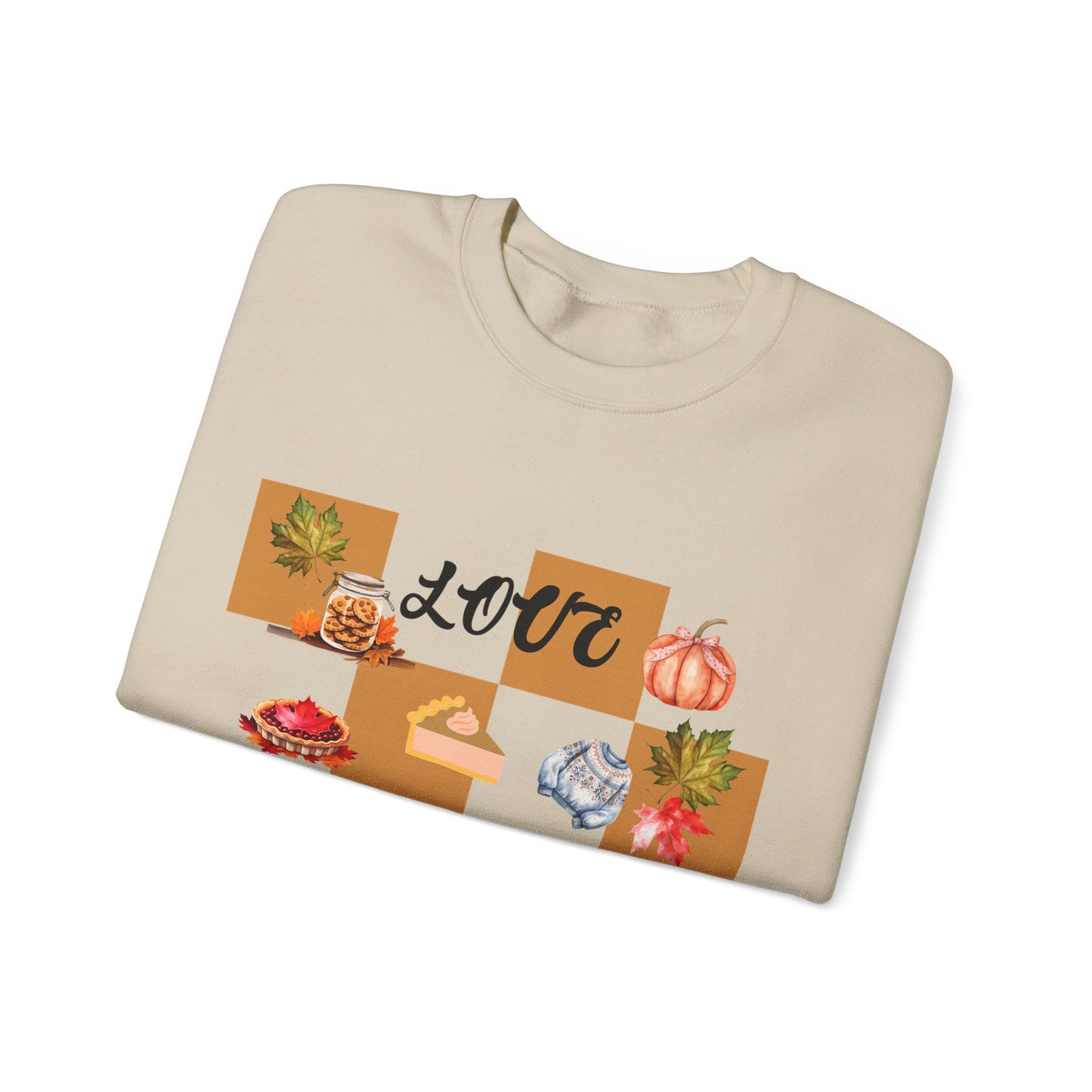Love Fall Cozy Unisex Sweatshirt - Gildan Heavy Blend™