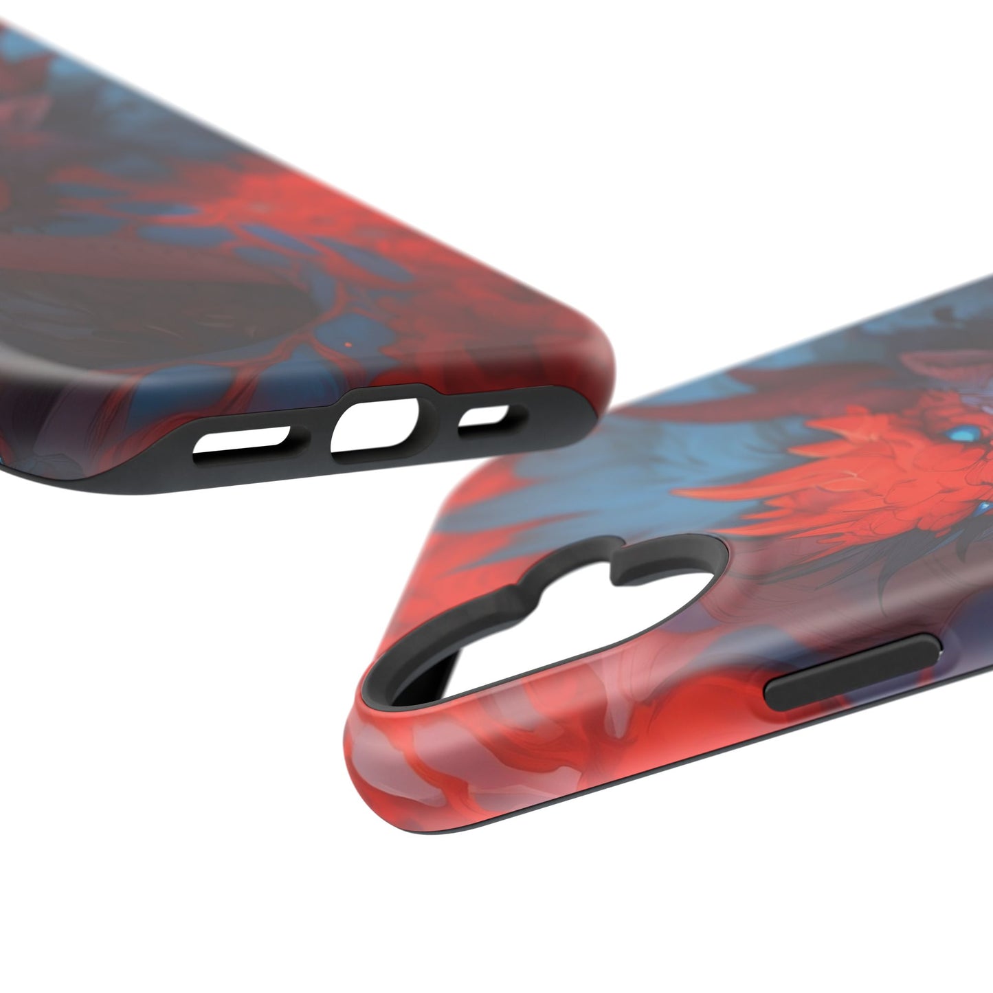 Phone Cases, Red Dragon Design, Dragon Lover Gift, Protective Cover, Unique Phone Accessories, Mythical Creature Phone Case