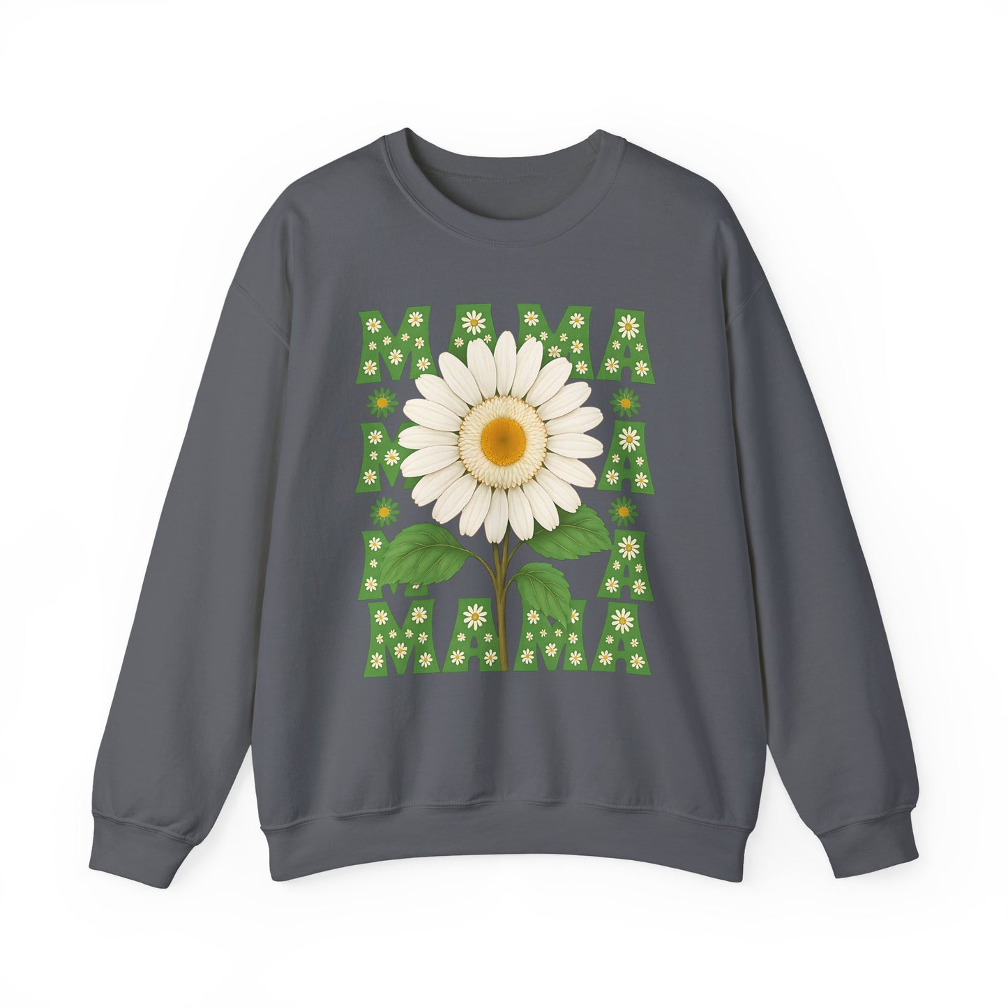 Mama Sweatshirt, Mother's Day Gift, Unisex Crewneck Jumper, Floral Top, Mom Birthday Present, Spring Outerwear,