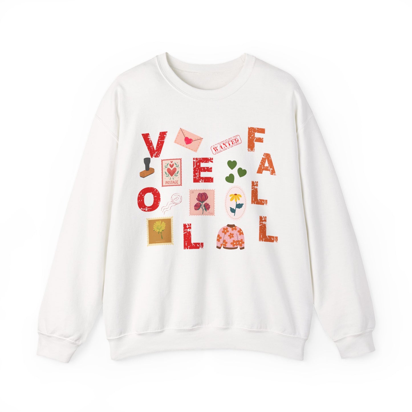 Crewneck Sweatshirt Love Fall - Unisex
