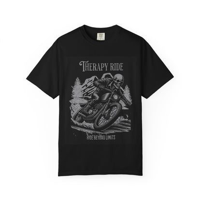 Unisex  T-shirt therapy ride beyond limits