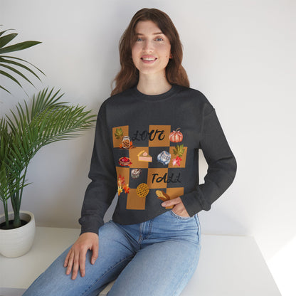 Love Fall Cozy Unisex Sweatshirt - Gildan Heavy Blend™